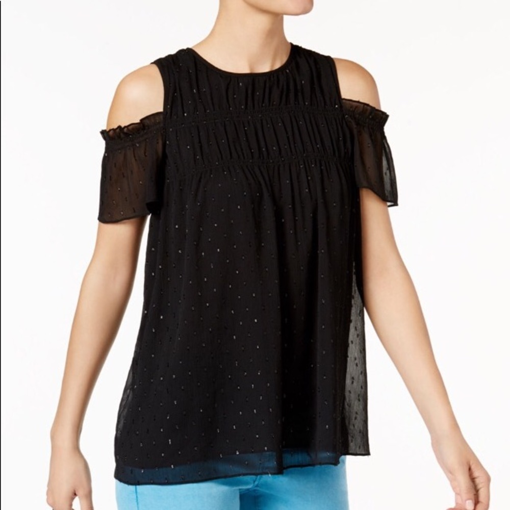 🎉CLOSET CLEAROUT🎉 MK Cold Shoulder Blouse
